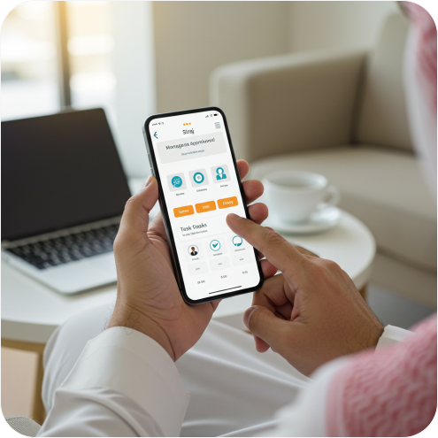 تحكم من راحة يدك